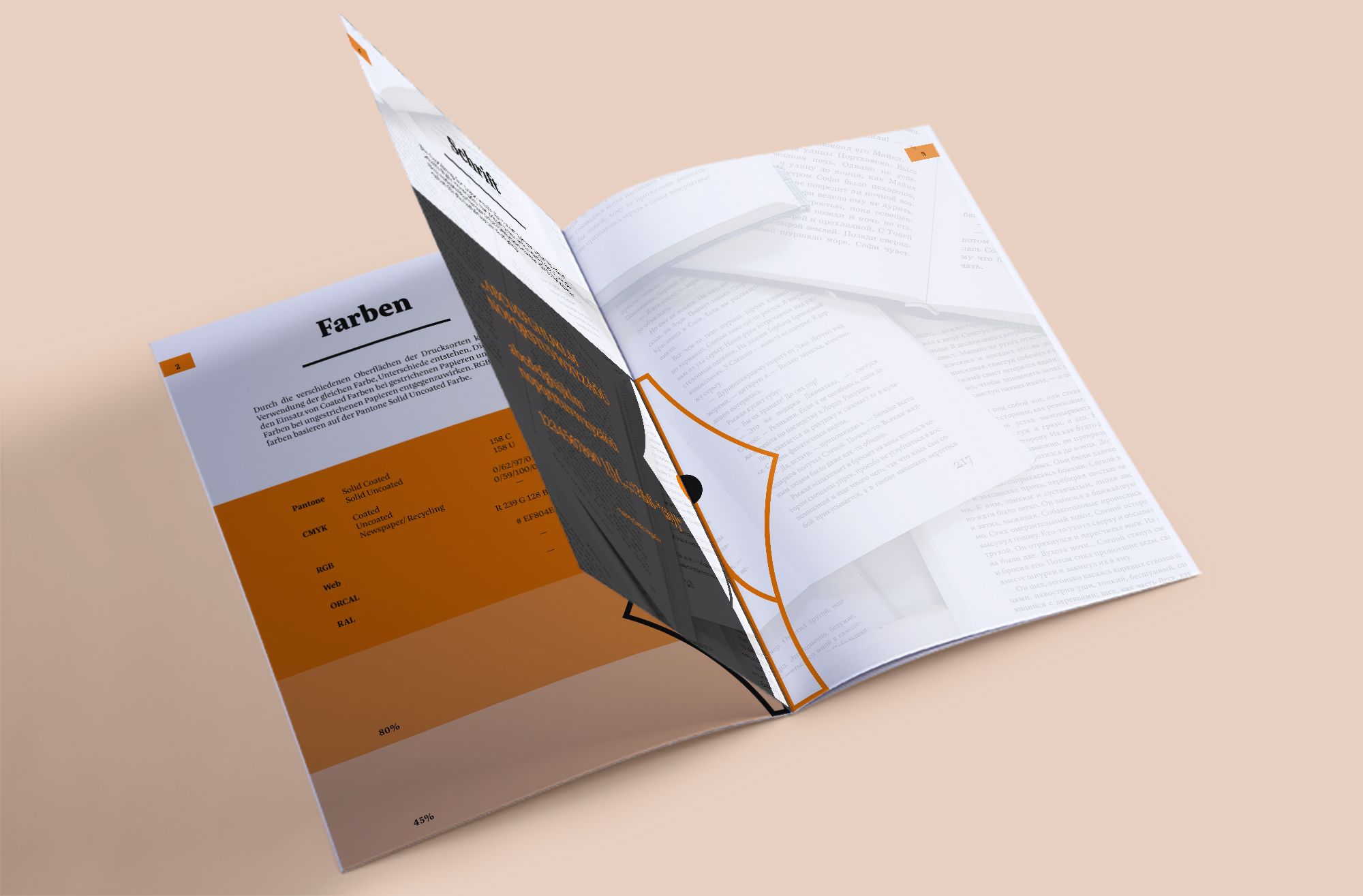 Yvonne Denise Opferkuch Corporate Design Manual Seiten 1 bis 4
