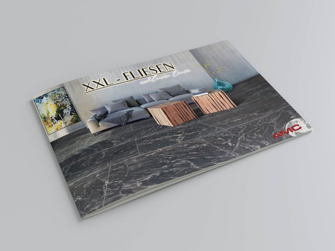 Cover eines Din-A4 querformatigen Katalogs